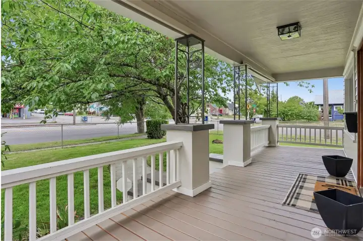 Enjoy the charm of the inviting front porch, thoughtfully enhanced with a brand-new deck and railing, professionally installed by a skilled carpenter. The craftsmanship adds both durability and timeless appeal, creating the perfect space to relax or welcome guests. Enjoy the charm of the inviting front porch, thoughtfully enhanced with a brand-new deck and railing, professionally installed by a skilled carpenter. The craftsmanship adds both durability and timeless appeal, creating the perfect space to relax or welcome guests.
