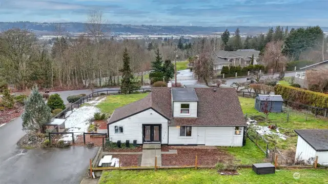 Discover the charm & character of this delightful 3-bed, 1.5-bath home nestled on a spacious lot with stunning valley & Olympic Mountain views.