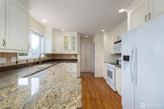 View of the kitchen