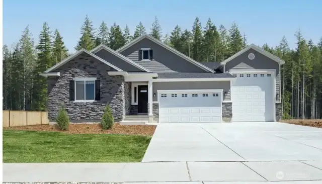Harris Elevation C- This photo is of a similar home; features and finishes may vary.