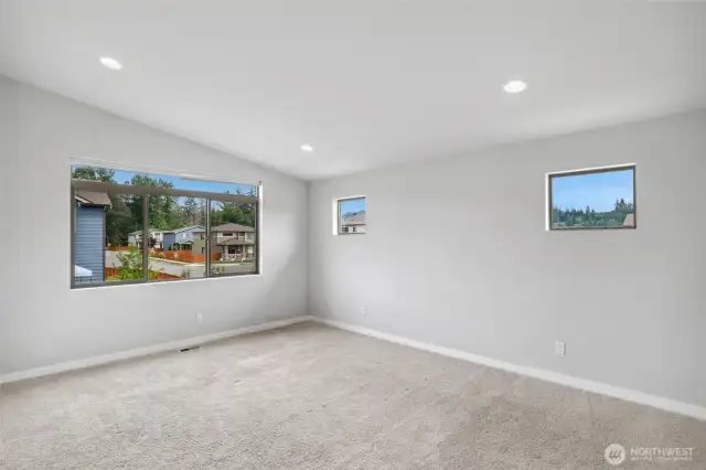 Primary upstairs