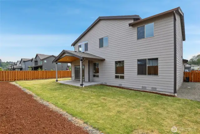 Back of home