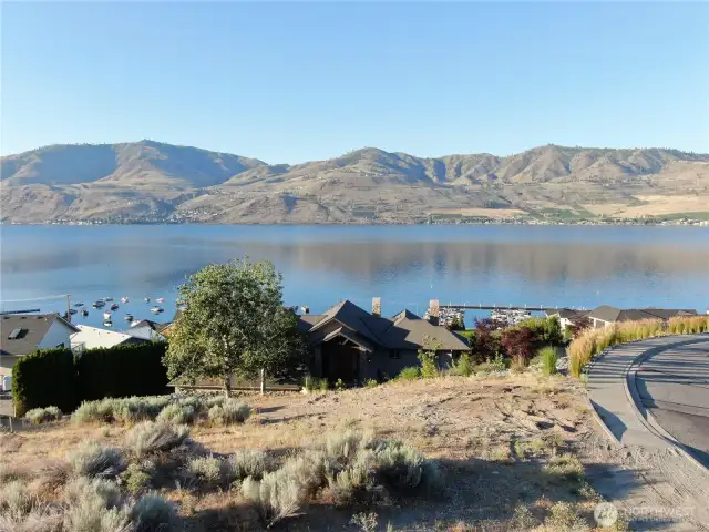 Expansive lake views