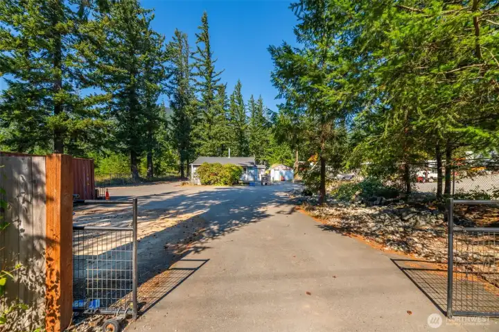 Entrance from North Bend Way.