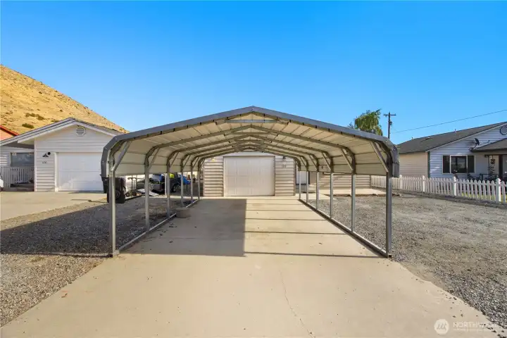 Solid Heavy Duty Carport