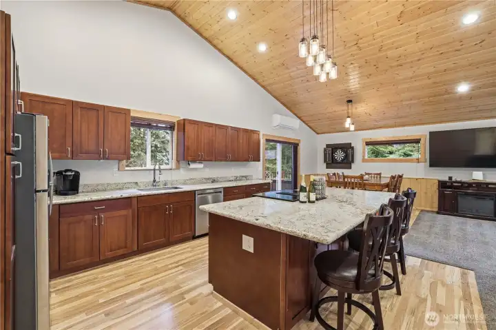 Kitchen in ADU above Shop