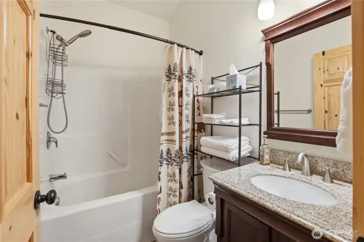 Full Bathroom in ADU above Shop