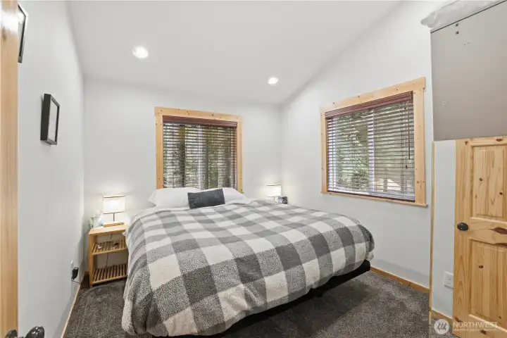 Bedroom 1 in ADU above Shop