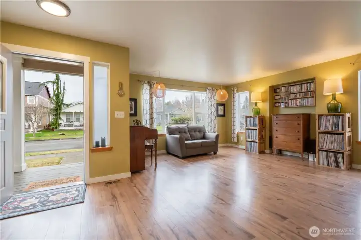 Nice sized living room space for creating memories.