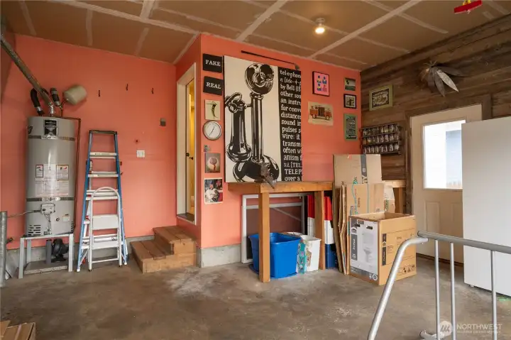 Garage area.  A new furnace was installed in 2018 and the hot water tank in 2021.
