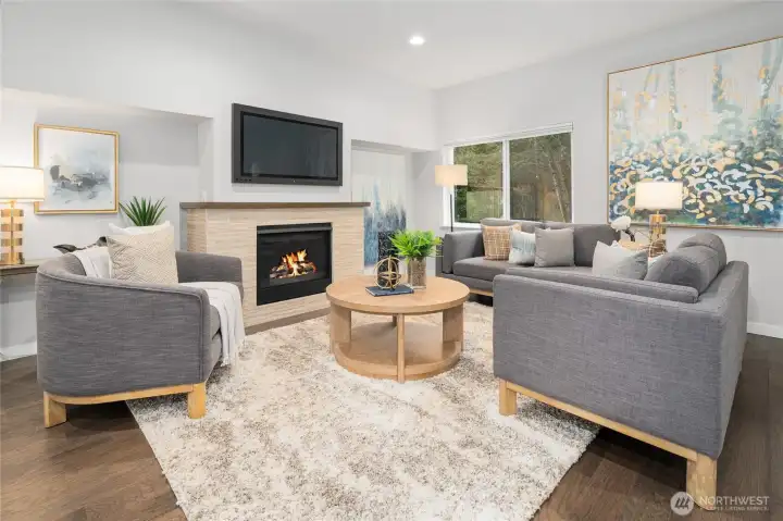 Nature is literally right out the front door!