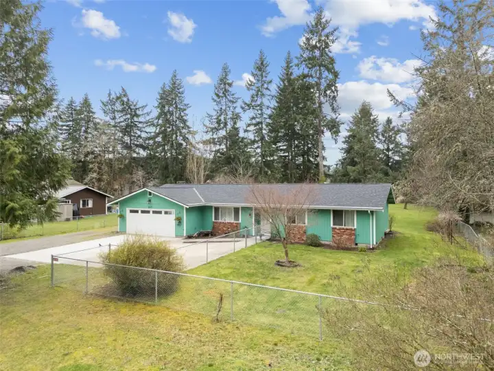 Charming, move-in ready home on generously sized lot with great curb appeal.