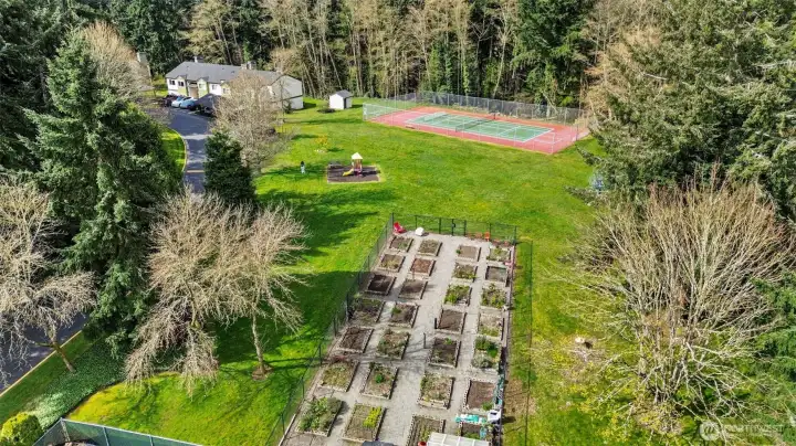 Lots of green space to enjoy.