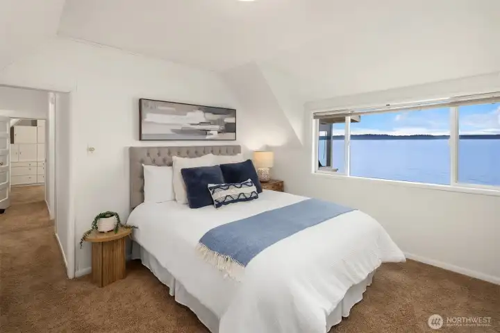 Guest Room #2 with a full on view.