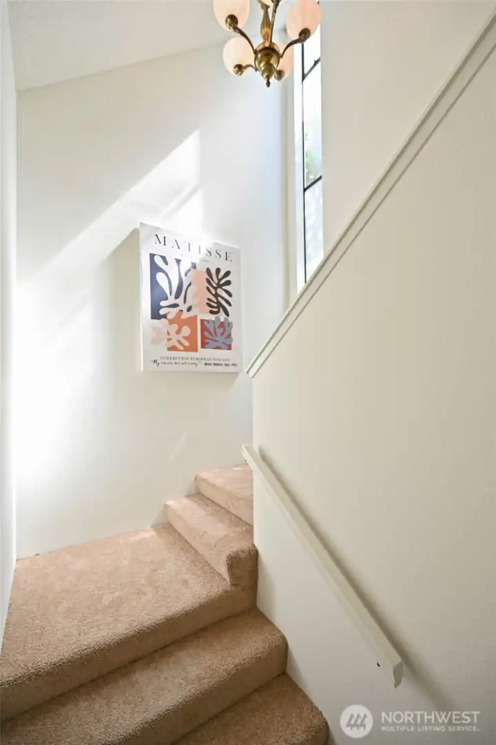 Interior Stairs to your level unit.