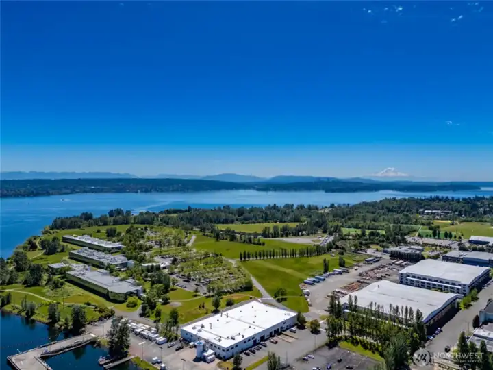 Magnuson Park, Seattle's second largest park with over 650 acres is across the street!