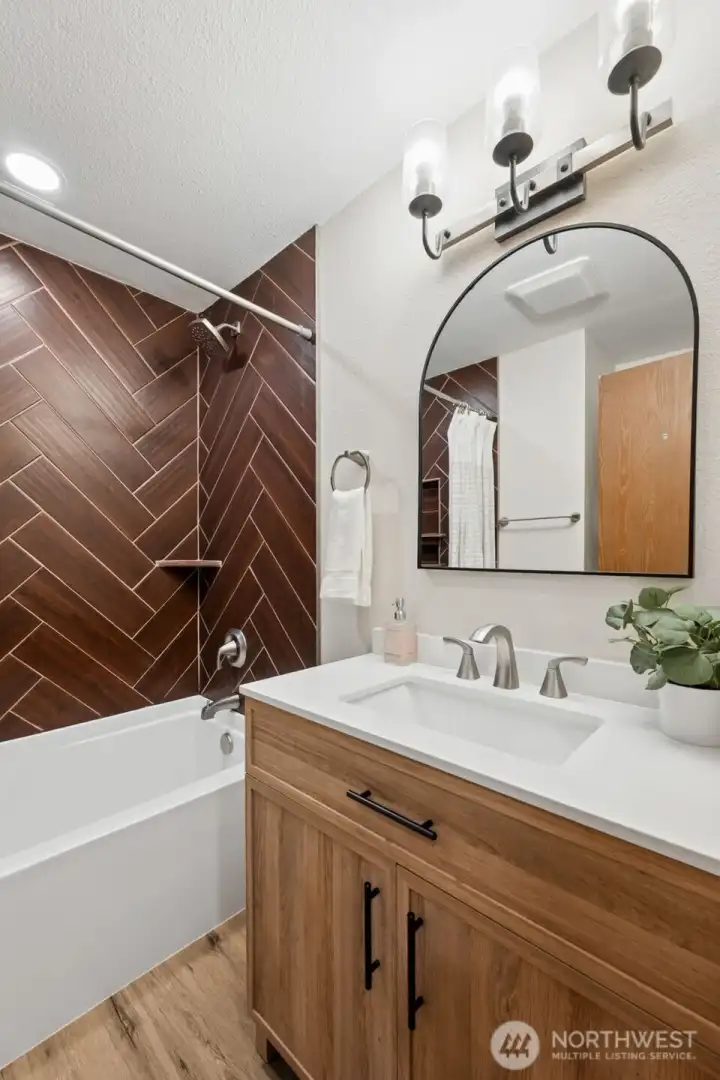 Beautifully remodeled bathroom