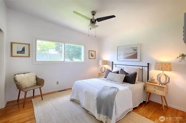 First bedroom.