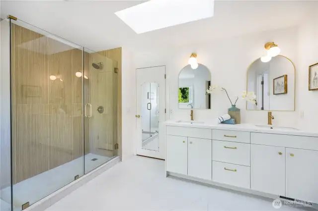 Luxury spa-like primary ensuite