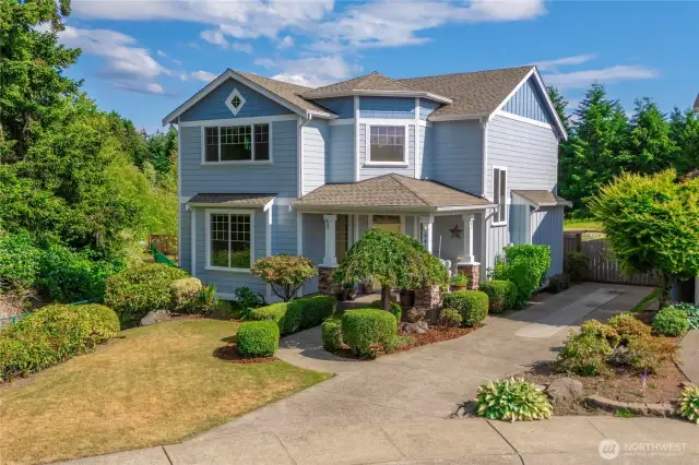 Beautiful craftsman with adorable covered front porch.