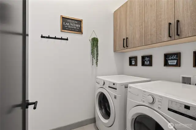 Laundry Upstairs