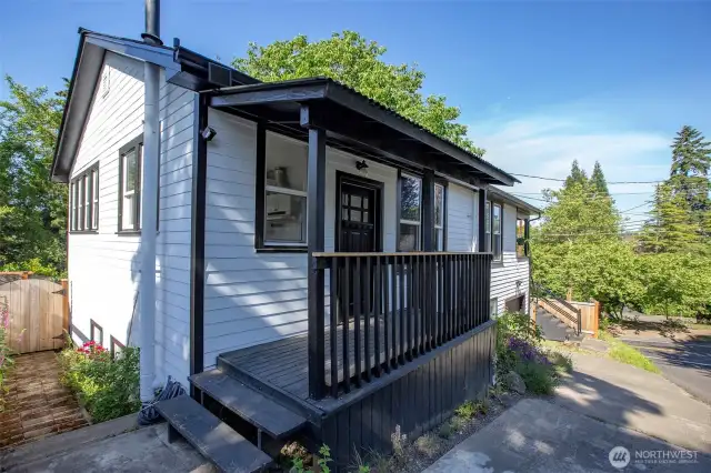 Covered Kitchen Porch