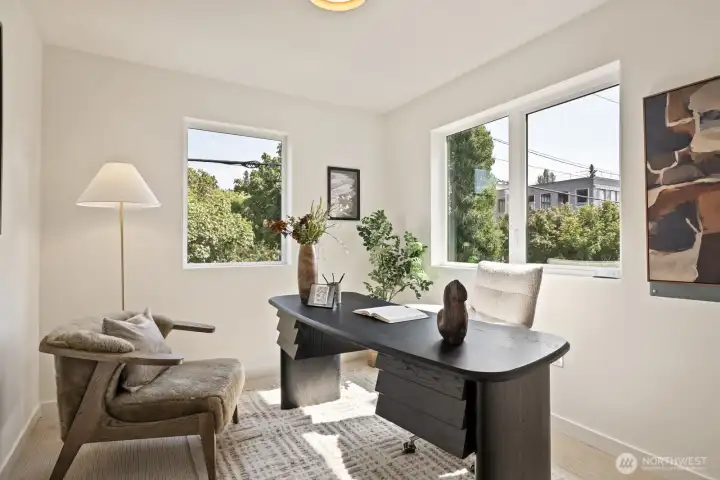 Light and bright office space