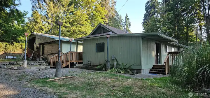 House and Garage