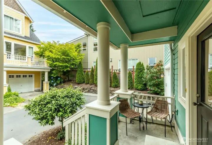 Beautiful entry porch.