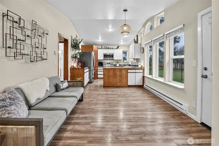 Kitchen Sitting Area or Dining Space