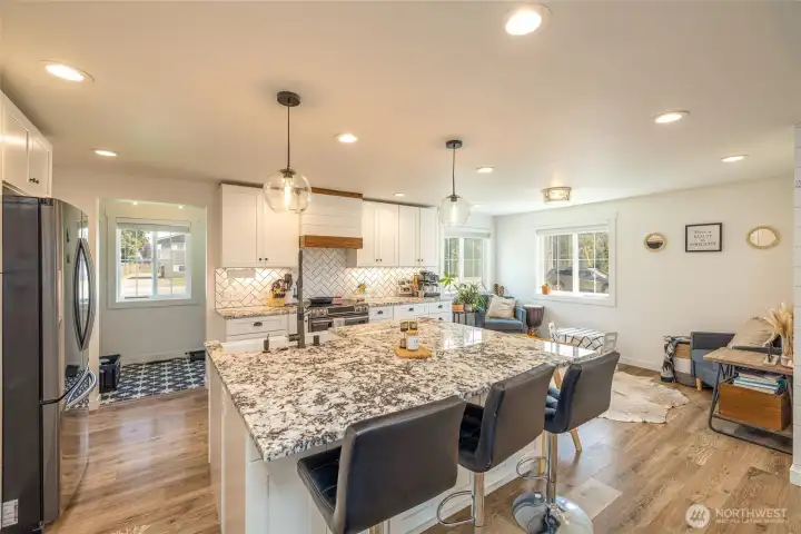 kitchen with stainless steel appliances