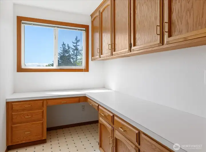 Office, craft room, sewing room - you decide.
