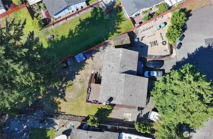 Overlooking the Property and surrounding area Overlooking the Property and surrounding area