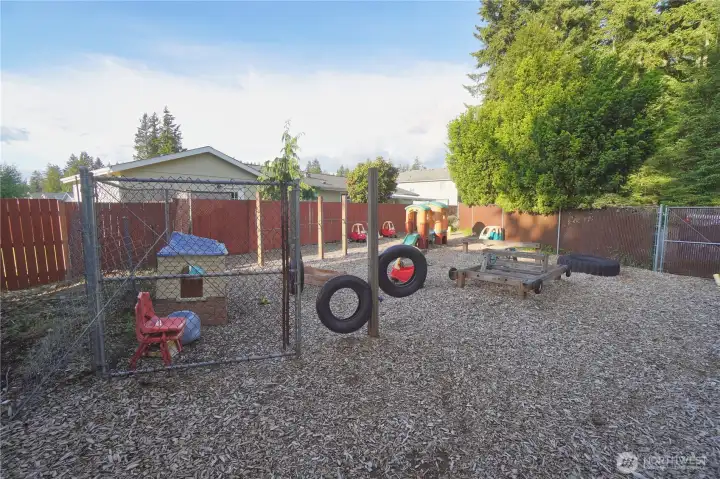 Outdoor play area Outdoor play area