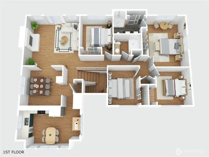 Cuba Casa virtual staging top floor Cuba Casa virtual staging top floor
