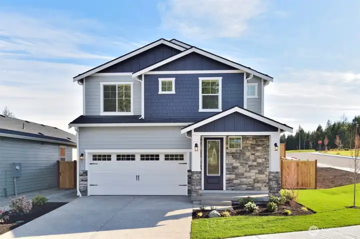 Example of the Cypress floorplan to be located at 5938 NW Rhino Way