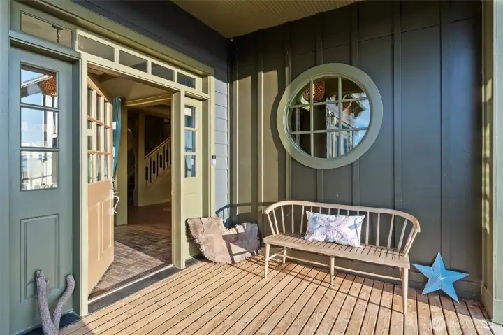 Throughout the residence, distinctive windows add timeless character and charm while offering a subtle nod to the home's rich history and architectural heritage.