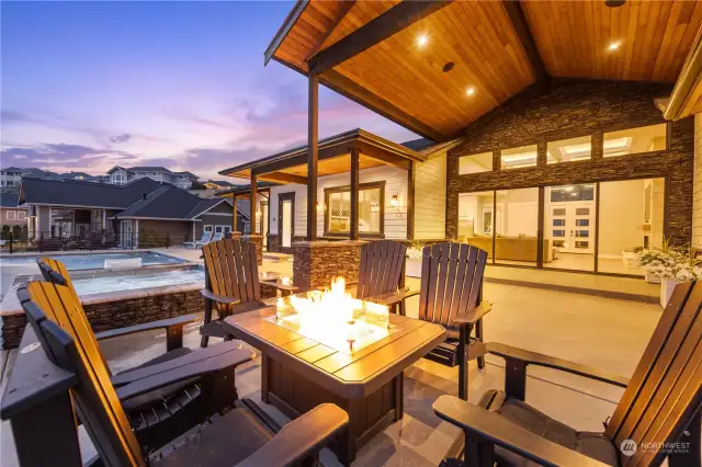 This is outdoor living at its best!