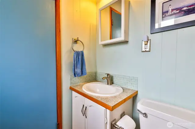 Half bath on main floor