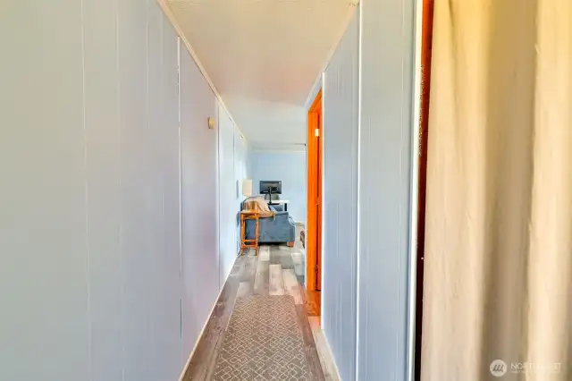 Lower hallway entrance