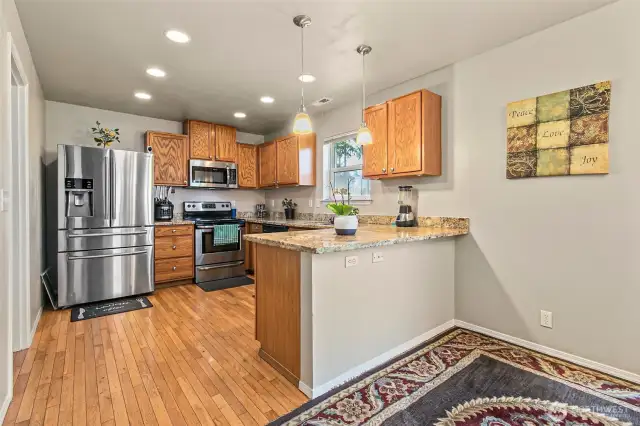 Kitchen With Breakfast Bar