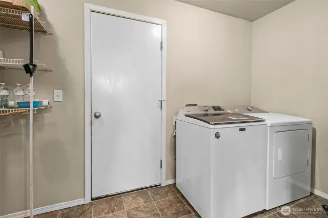 Utility Room On Main Floor