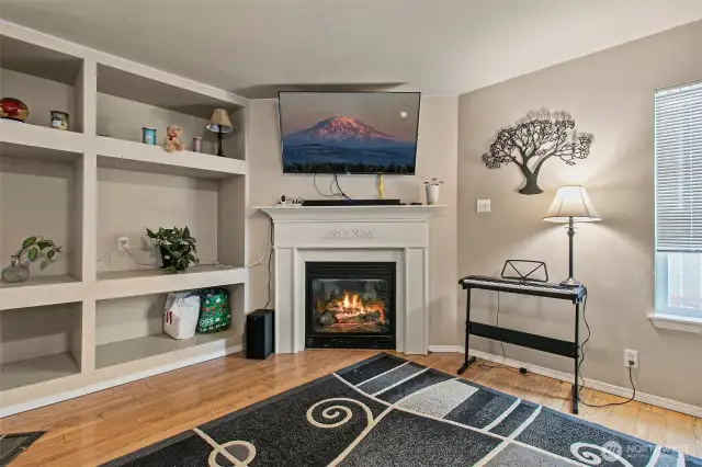 Great Room With Fireplace
