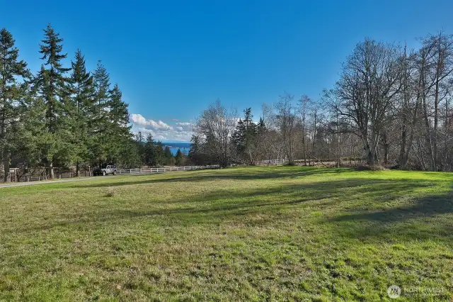 Southeastern view from one of the potential home sites.