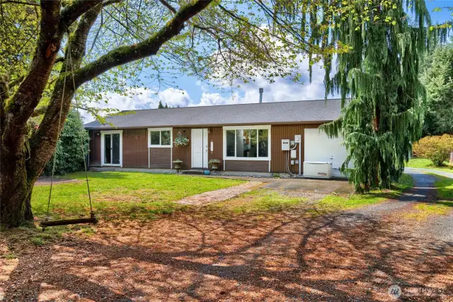 Front view of home