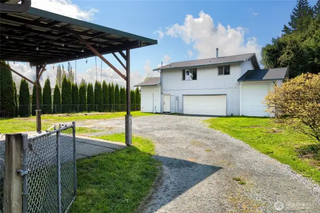 View from rear side of property
