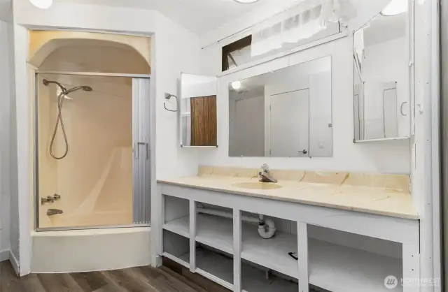 master bath with shower