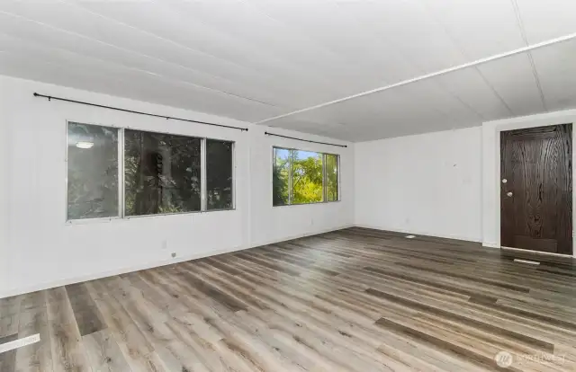 Large spacious living room
