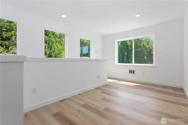 Upstairs landing.
