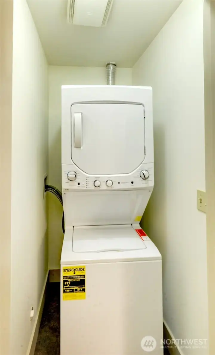 located in bedroom closet!